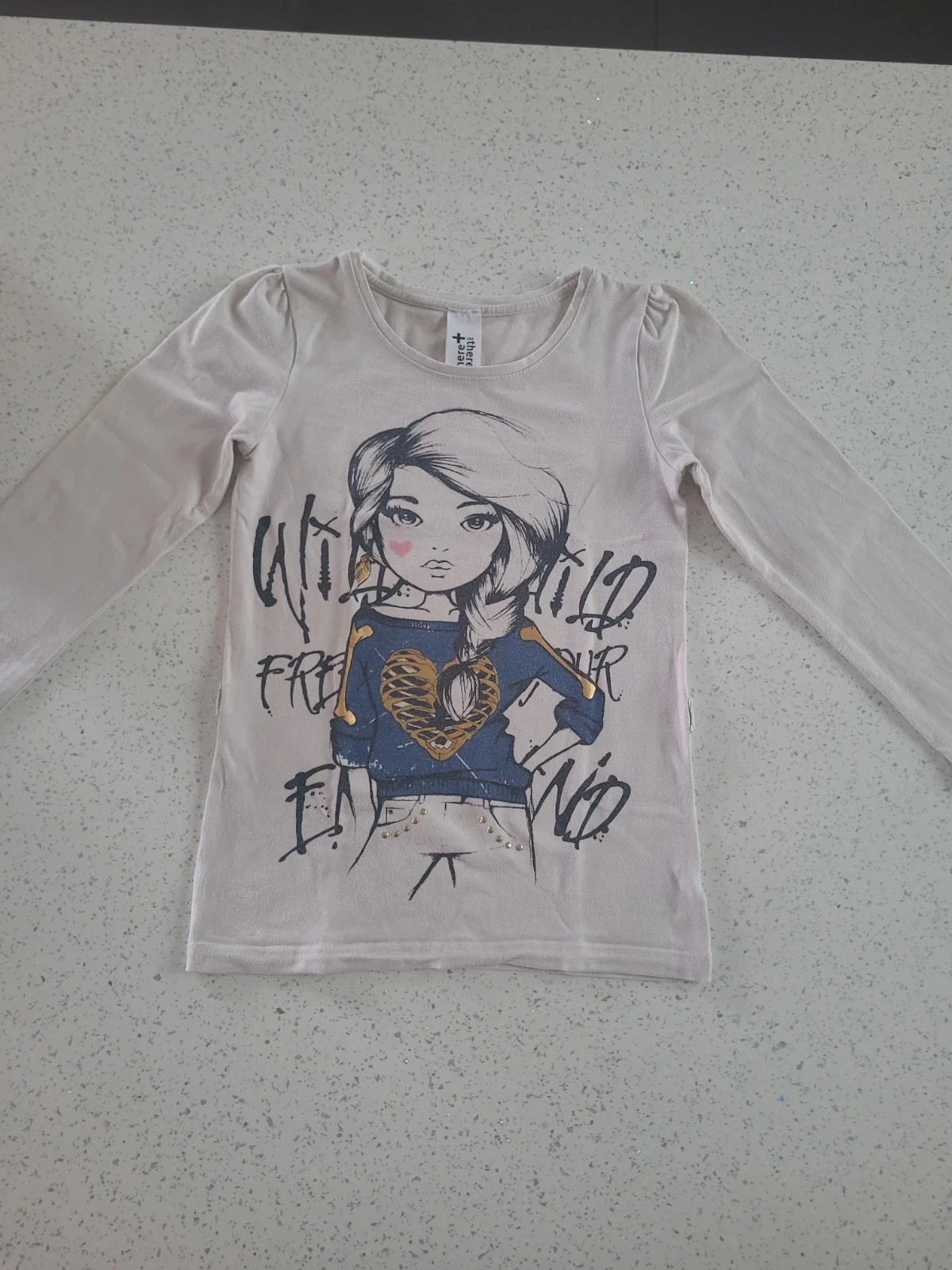 Haut manches longues fille
